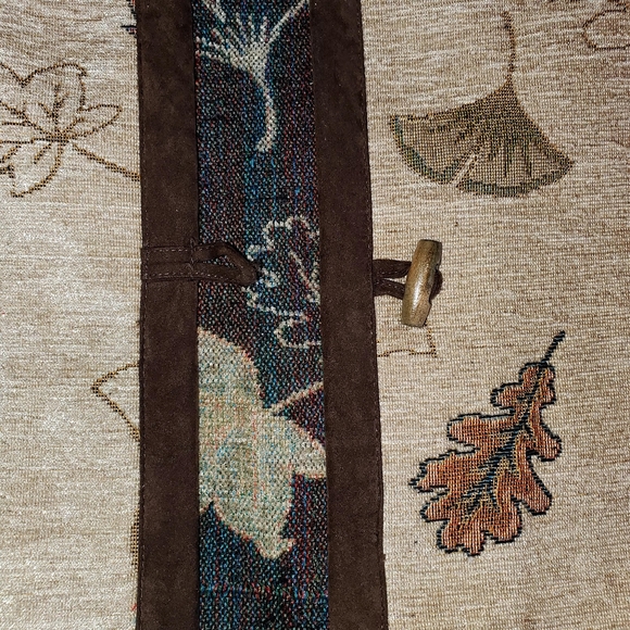 🌟🌟HP🌟🌟NATURAL REFLECTIONS Embroidered Autumn Vest - Picture 8 of 12